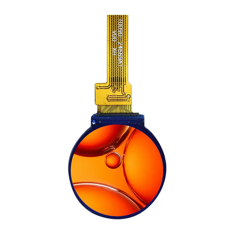 0.90 düymlük TFT LCD ekrani 128 (RGB) * 128 modul dəyirmi IPS LCD ekran