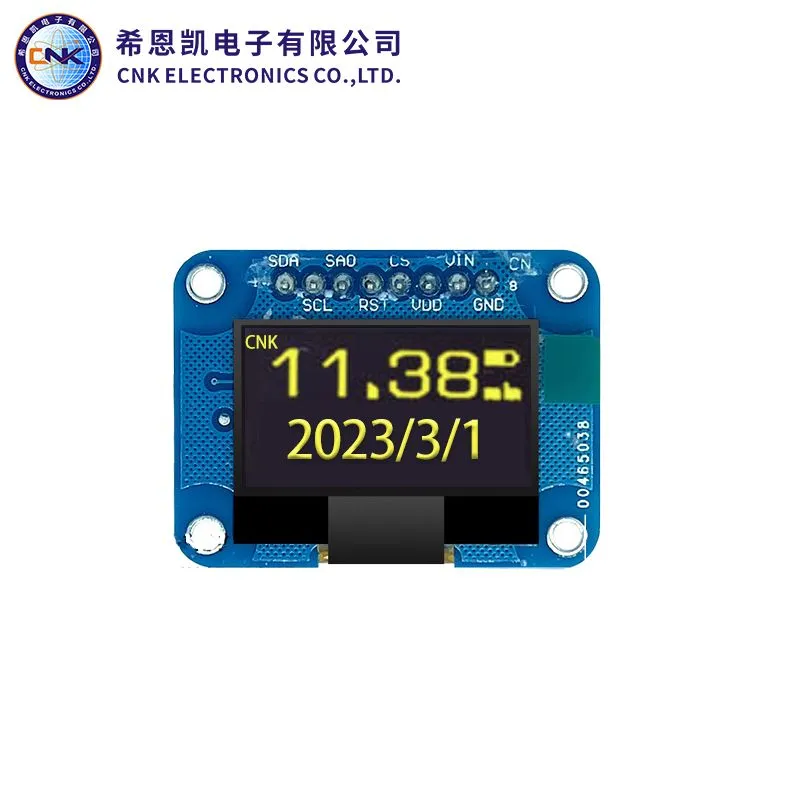 0.96 düymlük OLED modulu