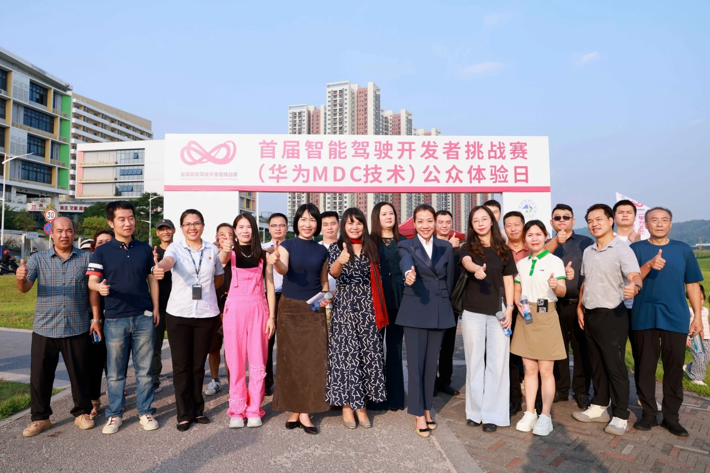 CNK, Longtian Street-də ilk ağıllı sürücülük Developer Developer Çağırışının (Huawei MDC texnologiyası) İctimai Təcrübə Günü münasibətilə iştirak etməyə dəvət edildi