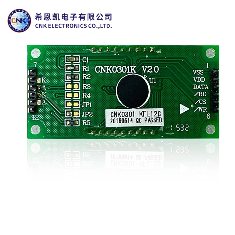 Fstn tip seqment lcd ekran